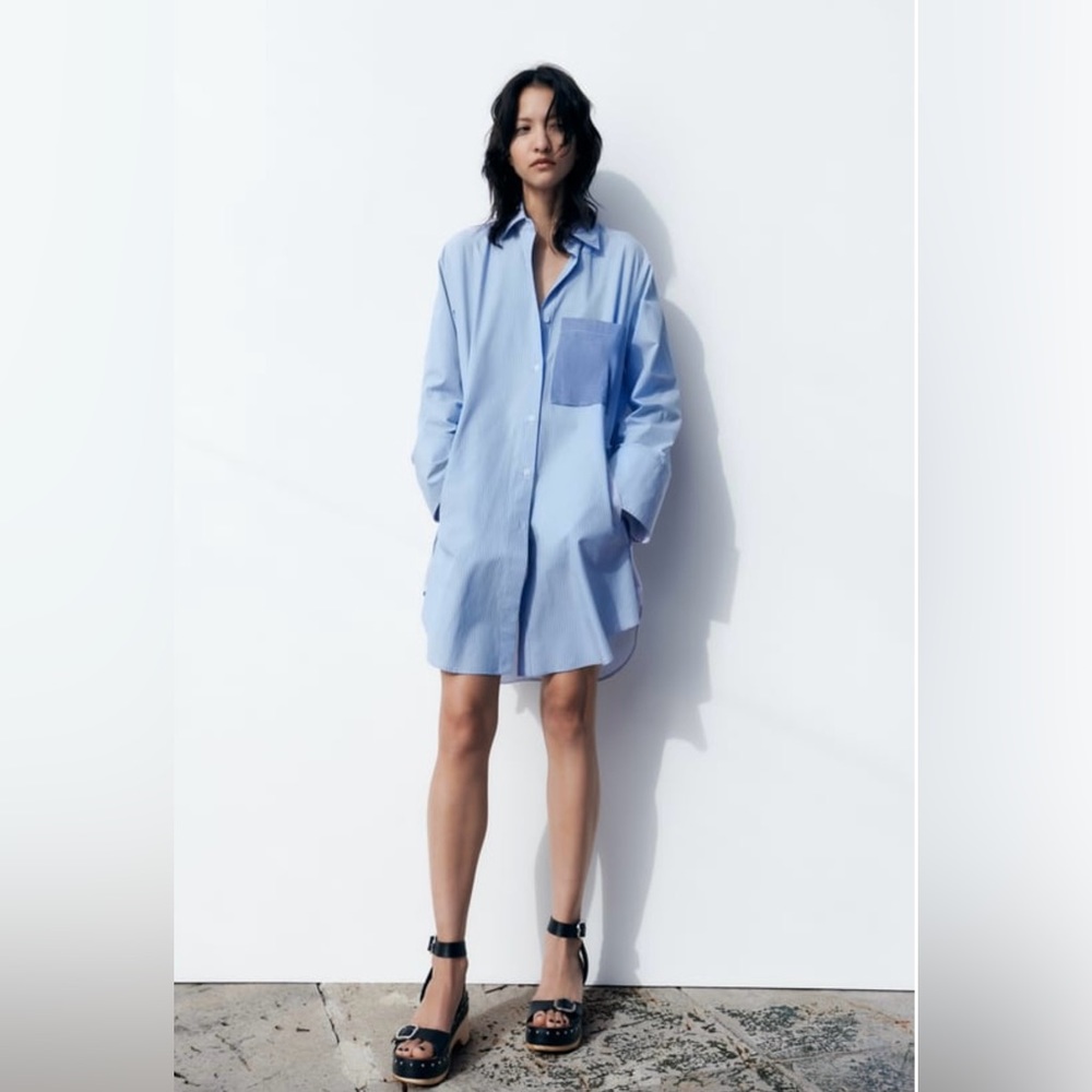 ✨ZARA Patchwork Dress NWT ✨